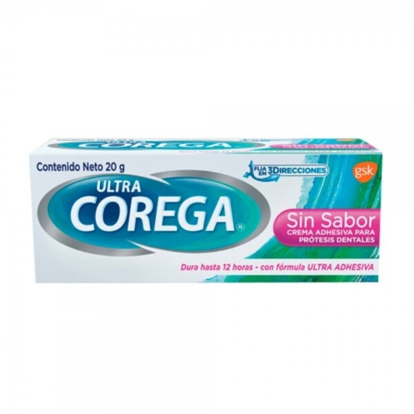 Corega Ultra Sin Sabor 20gs – Crema Adhesiva Corega Ultra Sin Sabor 20gs – Crema Adhesiva