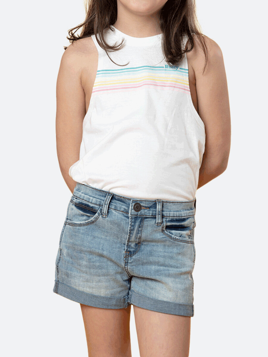 MUSCULOSA CRASS GIRLS RUSTY - Crudo 