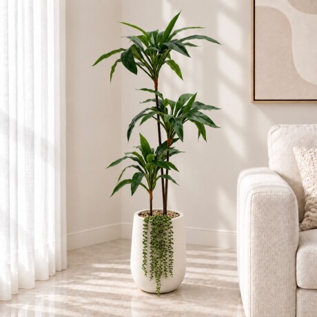 Planta Artificial con Maceta - Altura 1.40 m Planta Artificial con Maceta - Altura 1.40 m