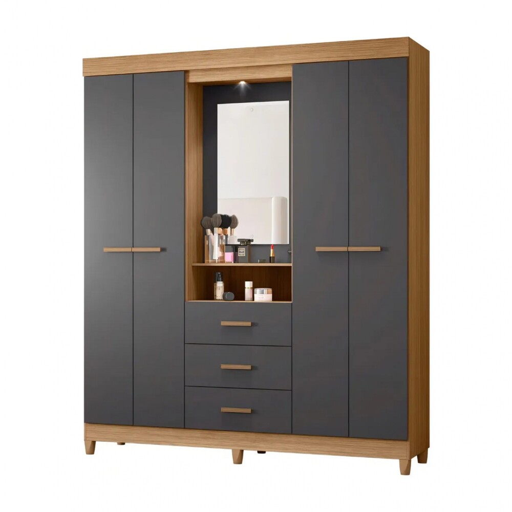 Ropero 4 puertas y 3 cajones - Agata - Infinite Ropero 4 puertas y 3 cajones - Agata - Infinite