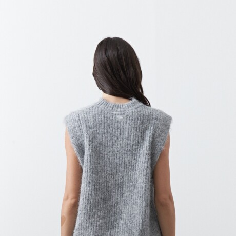 CHALECO BORJA Gris Melange