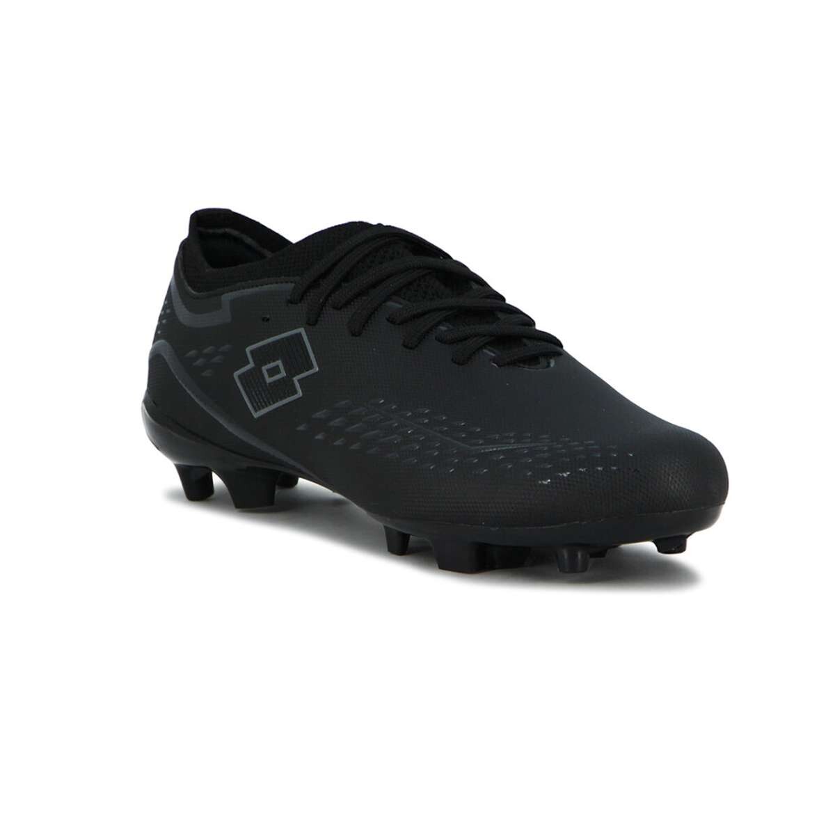 Lotto Minza Futbol Cancha Md Unisex - Negro-Negro 