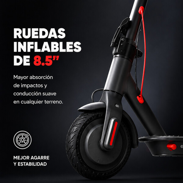 Monopatin Electrico Scooter Gogreen Chill R 8.5 30Km/h 30Km Variante Color Negro