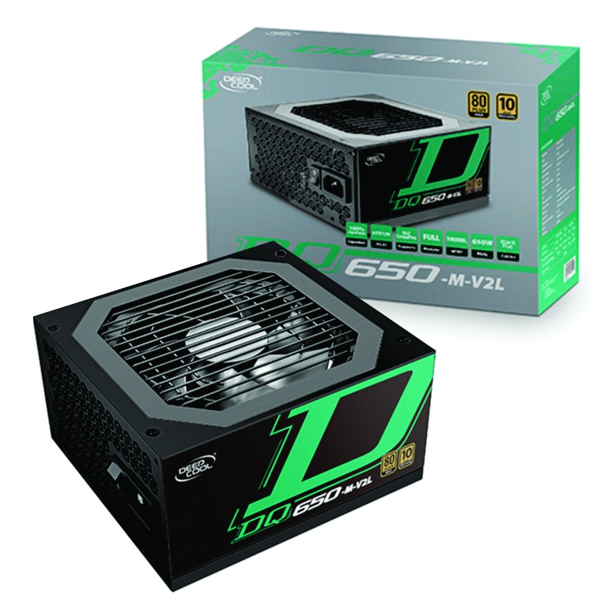 Fuente Deepcool 650W Reales 80 Plus Gold 