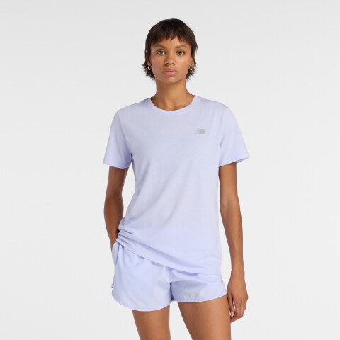 Remera New Balance de Dama - Essentials - WT41190DYK ELD