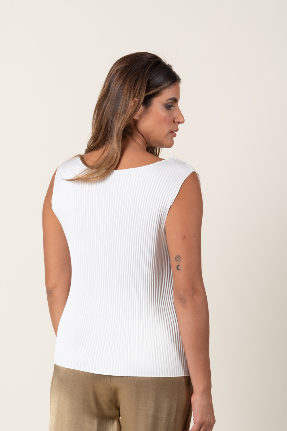 TOP CARINA Blanco