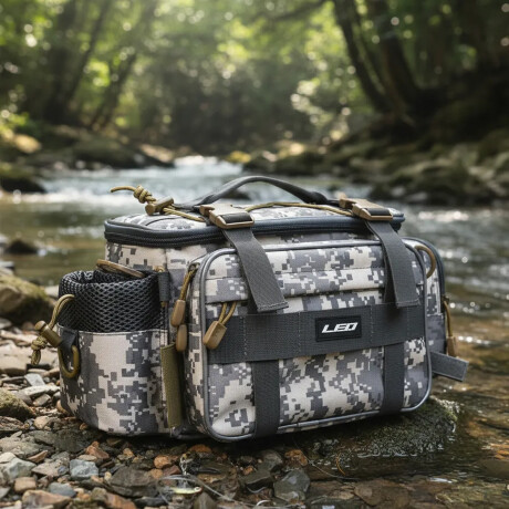 Bolso Táctico Multifunción Impermeable C/Múltiples Bolsillos Militar/camuflaje