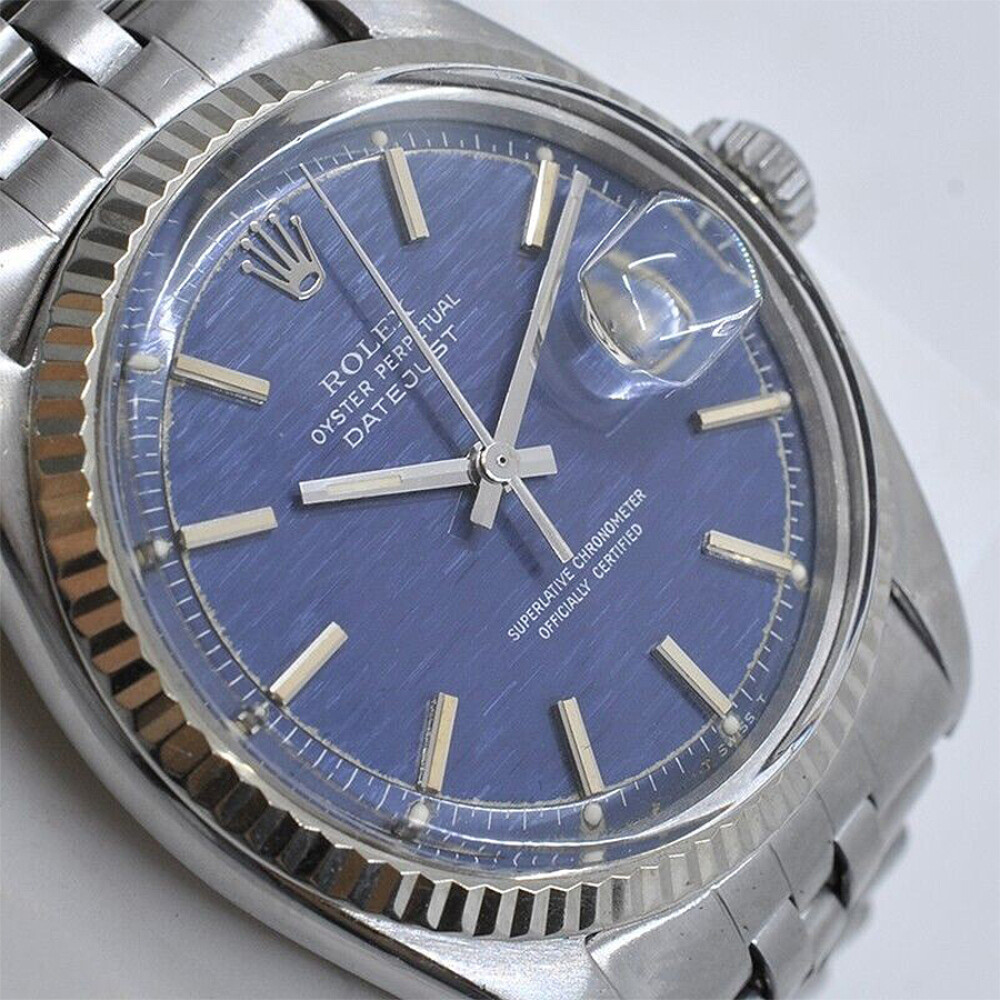 Rolex Datejust 1601 Esfera Mosaico Azul. Año 1971. Caja 36 Mm Rolex Datejust 1601 Esfera Mosaico Azul. Año 1971. Caja 36 Mm