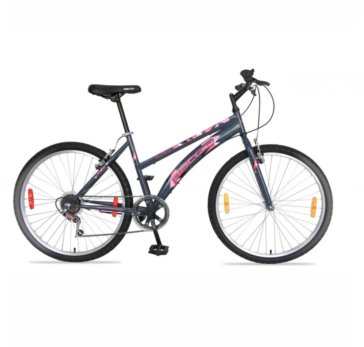 BICICLETA BACCIO ALPINA LADY ROD. 24 - GRIS 