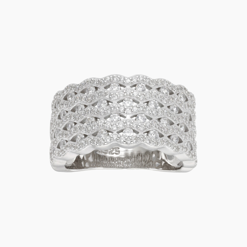 Anillo de plata 925 con circonias Anillo De Plata 925 Con Circonias