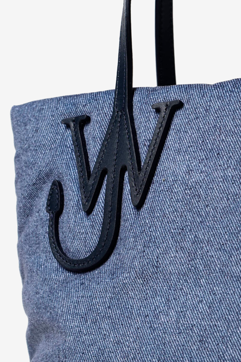 BOLSO SMALL PUFFY ANCHOR TOTE Azul