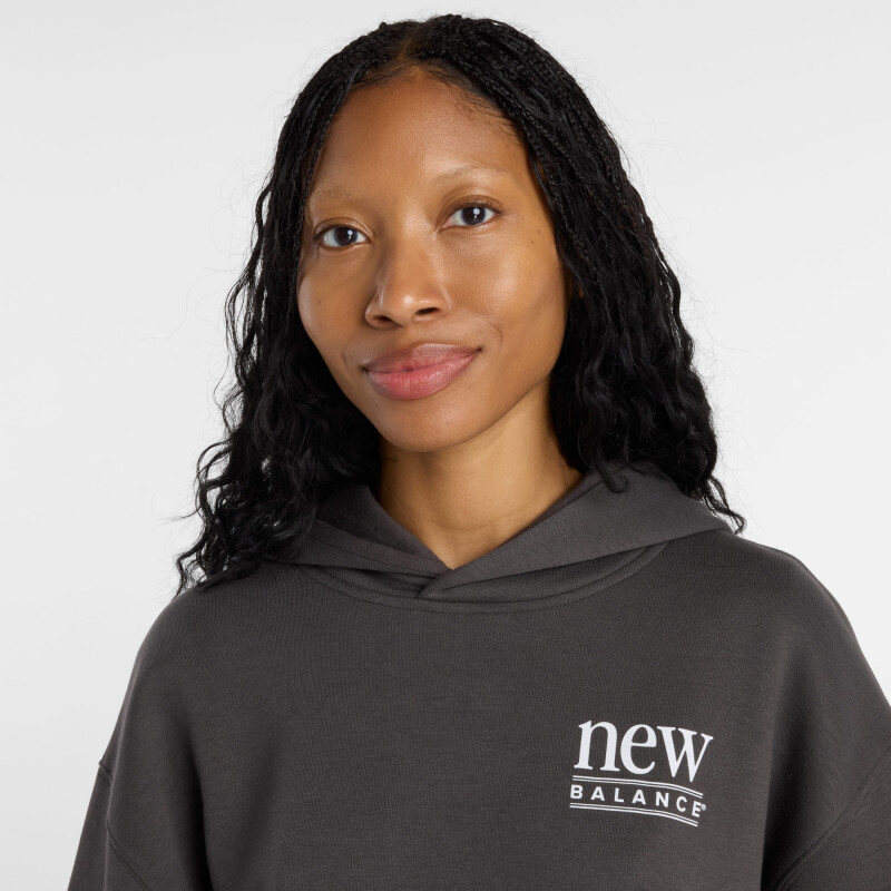 CANGURO NEW BALANCE REIMAGINED FLEECE MUJER WT61X610ABR Negro