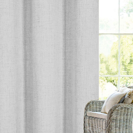 Cortina Blackout 140x230 Cm No Pasa Luz Living Dormitorio Gris Claro