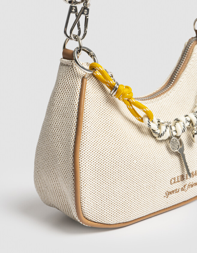 Bandoleras Bandolera Baguette Sport - Blanco Crudo