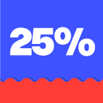 25% OFF