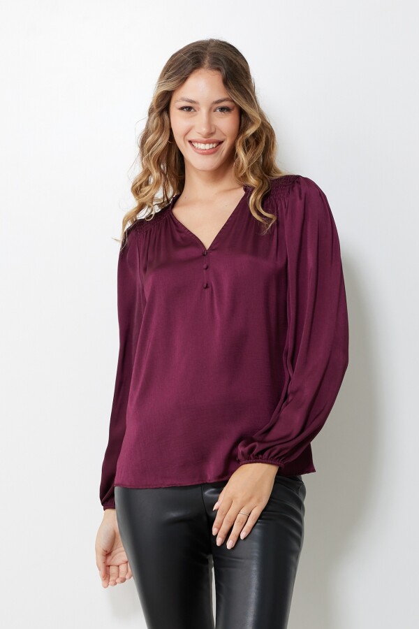 Blusa Satinada VIOLETA