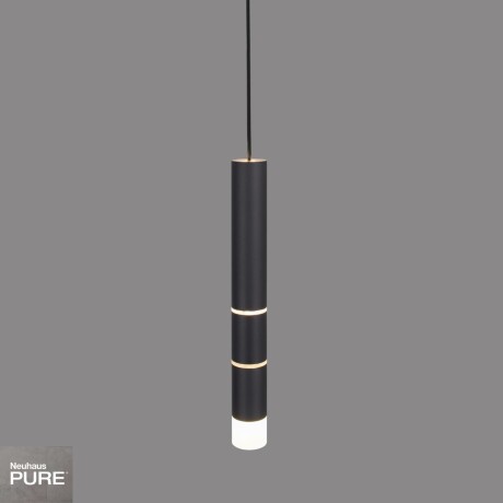 Colgante led rotativo tubular negro 7 posiciones de luz 3000K 10W Colgante led rotativo tubular negro 7 posiciones de luz 3000K 10W