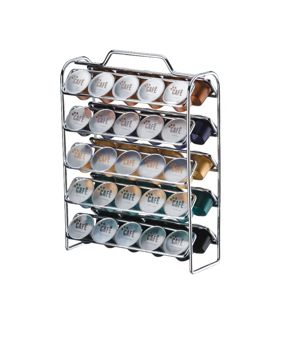 SOPORTE PARA CAPSULAS DE CAFÉ (50 CAPSULAS) COMPATIBLE CON NESPRESSO 