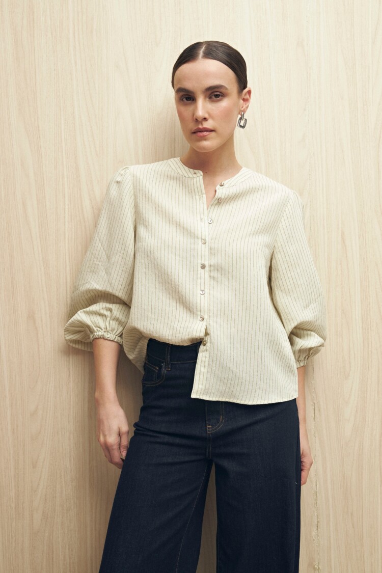 CAMISA OLIE Verde Pastel