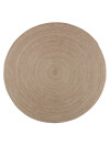Alfombra MASKROS Ø160 topo/beige Alfombra MASKROS Ø160 topo/beige