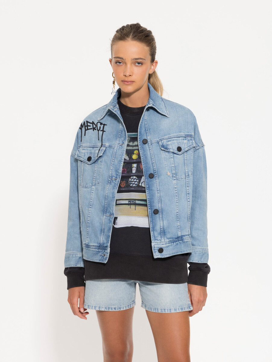 CAMPERA CHERRY DENIM 