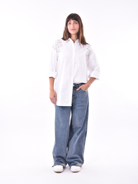 CAMISA MOMBAI BLANCO