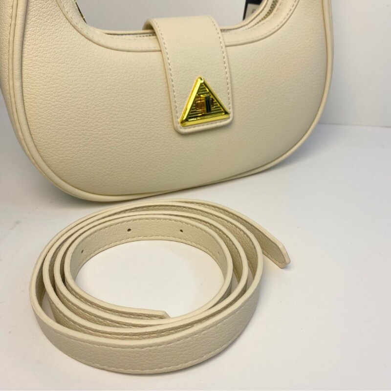 Cartera Cuerina Wanna Beige