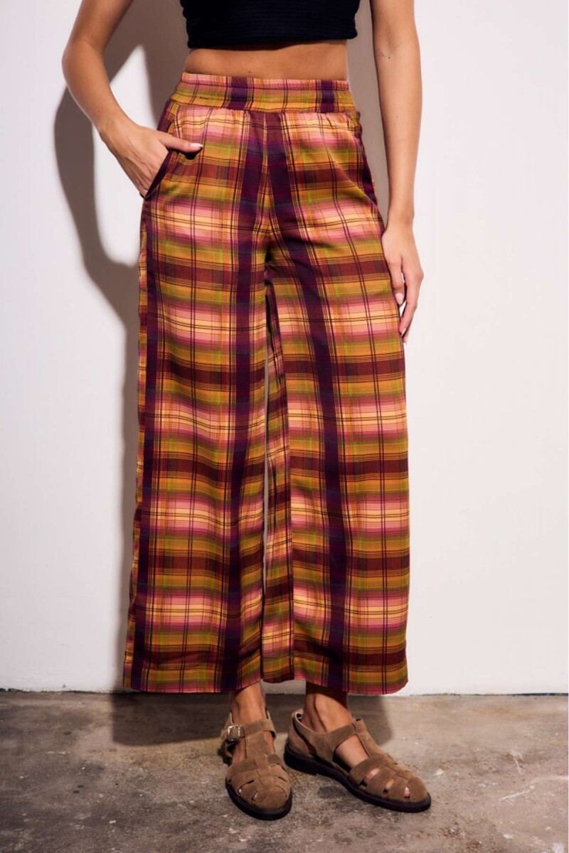Pantalon Cuadros - Multi 