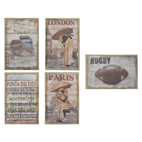 CUADRO ARPILLERA DIF. DIEÑOS 40X60X2.5CM 18438 Q12 CUADRO ARPILLERA DIF. DIEÑOS 40X60X2.5CM 18438 Q12