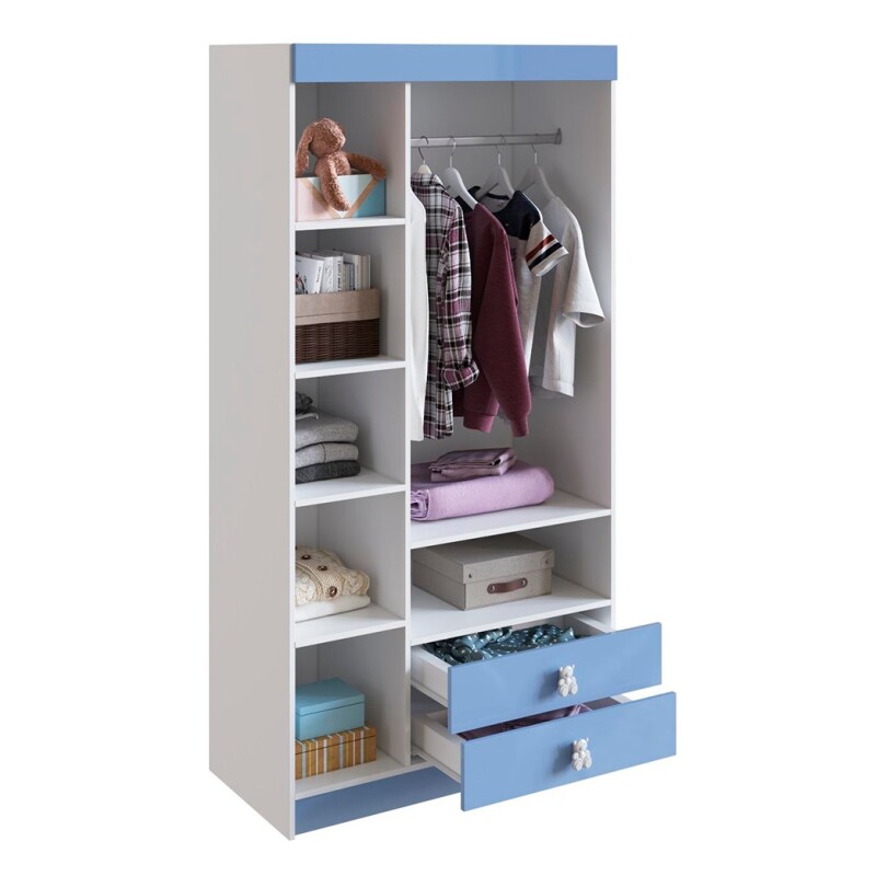 Ropero Arte Cas Infantil 450 Color Celeste o Rosa De Mdp Con 3 Puertas Ropero Arte Cas Infantil 450 Color Celeste O Rosa De Mdp Con 3 Puertas