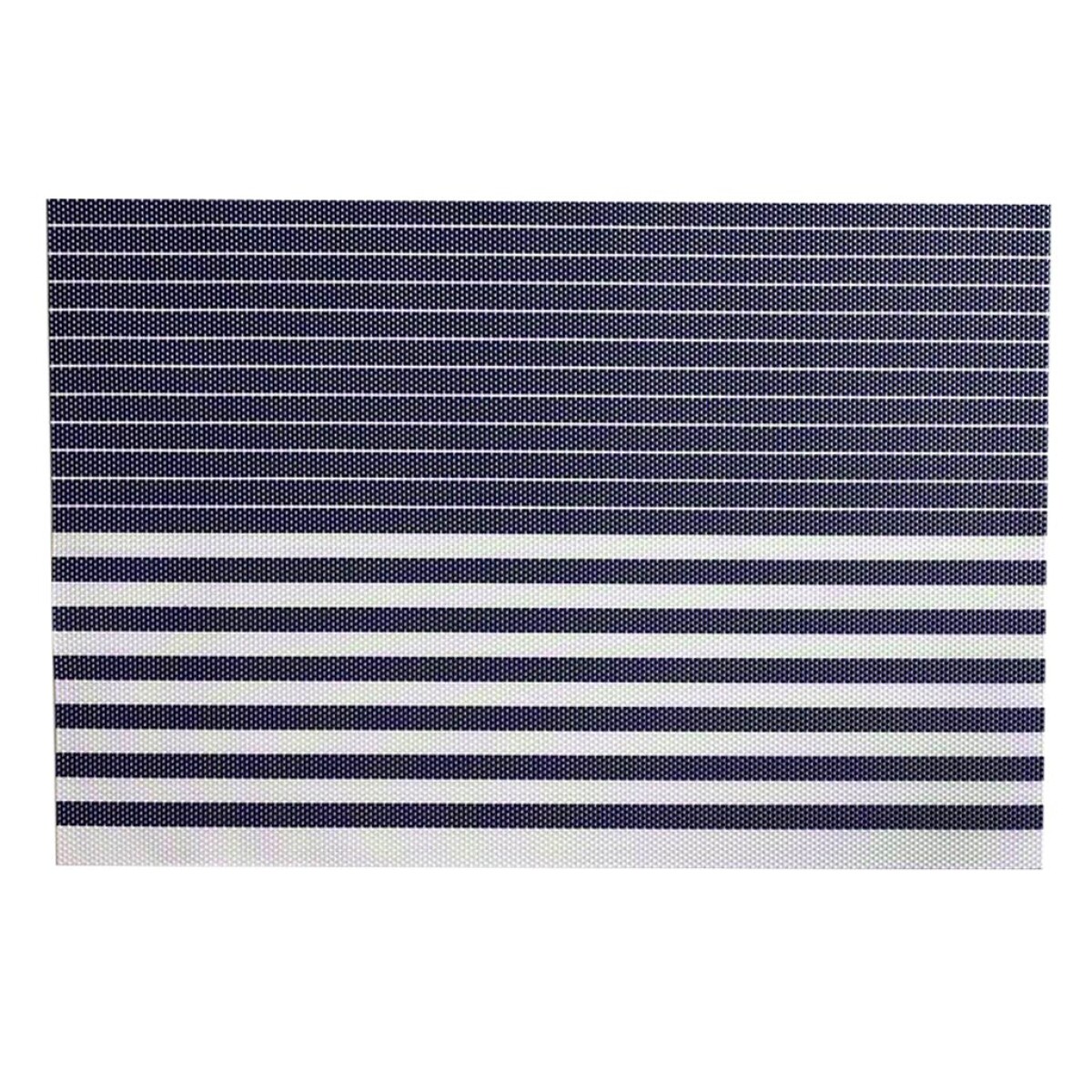INDIVIDUAL PVC RAYAS 45x30CM AZUL/BLANCO 