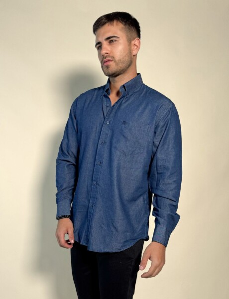 Camisa Jean Nicolaos Navy