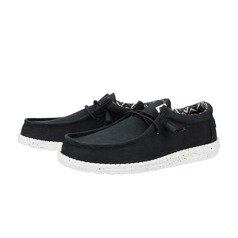 Wally Stretch Canvas - Hombre Black/white