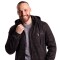 SNAKE JACKET HOOD BLACK