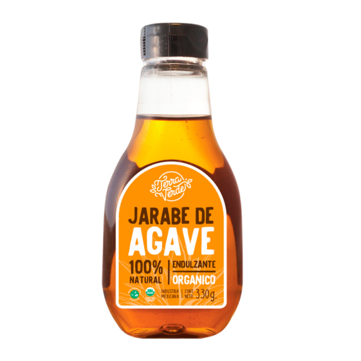 Jarabe Terra Verde Agave Orgánico 330g 