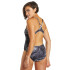 RACERBACK ONE PIECE BLACK BLACK