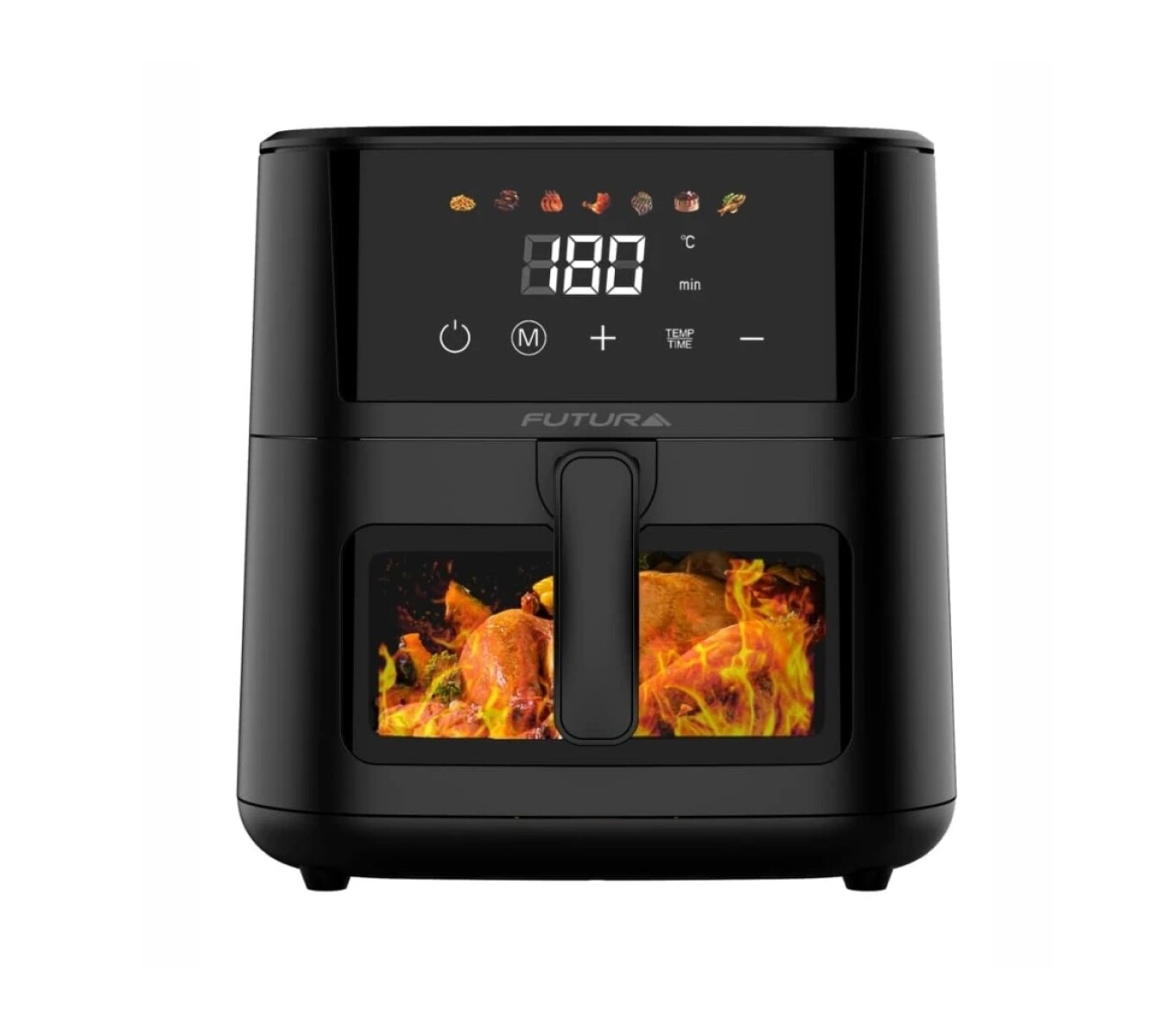 Freidora de aire digital 8 Lts Futura FUT-AF80DB 