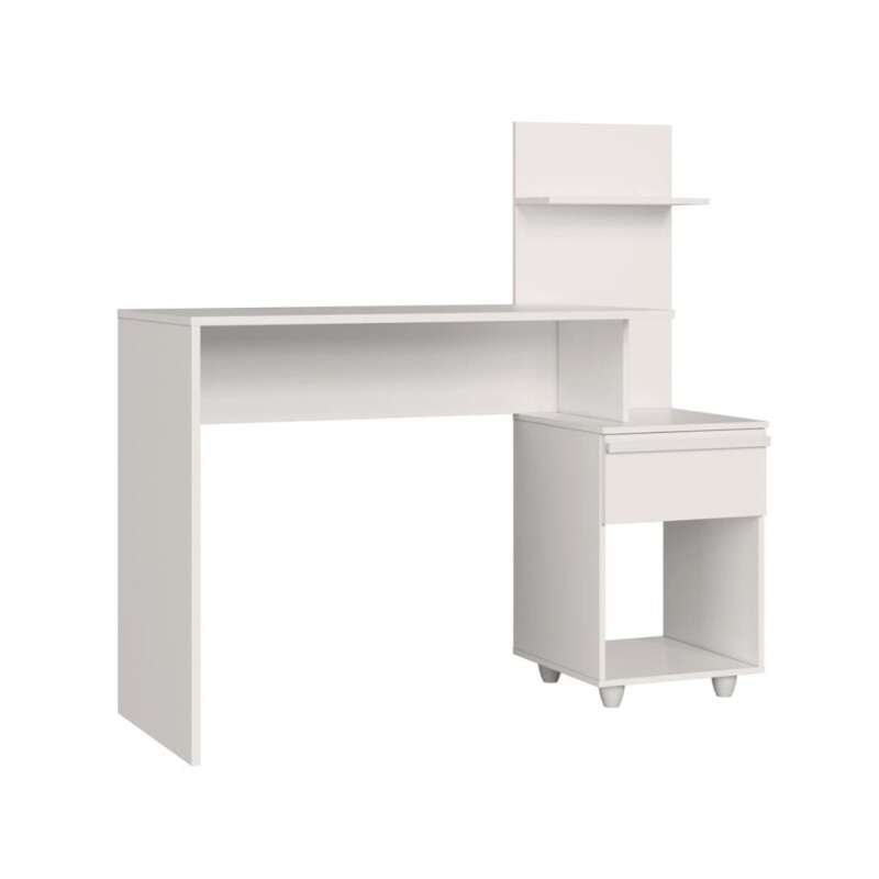 Escritorio Lira 1 Cajón Blanco Escritorio Lira 1 Cajón Blanco