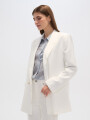 Blazer Sapia Blanco
