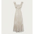 VMDICTHE S/L ANKLE DETAIL DRESS WVN GA Silver Lining