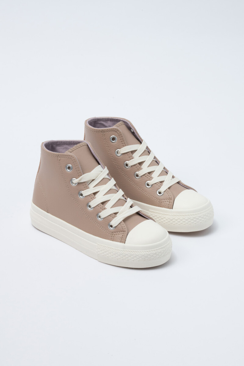 Bota acordonada Lila