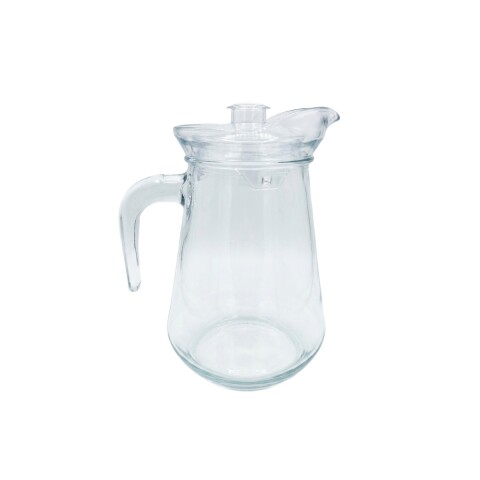 JARRA DE VIDRIO TRANSP C/TAPA 1.1L Unica