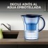 Jarra Purificadora de Agua Filtro Capacidad 2.5 L Filtrado Color Azul