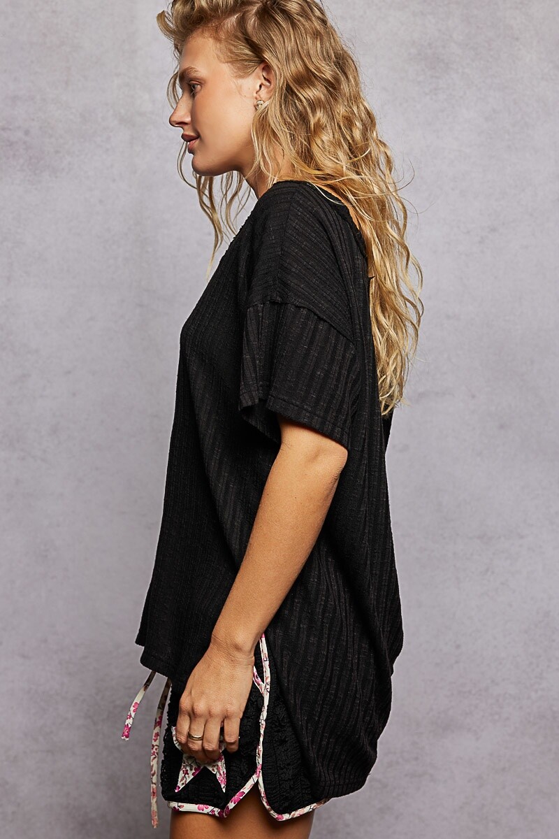 CAMISETA Negro