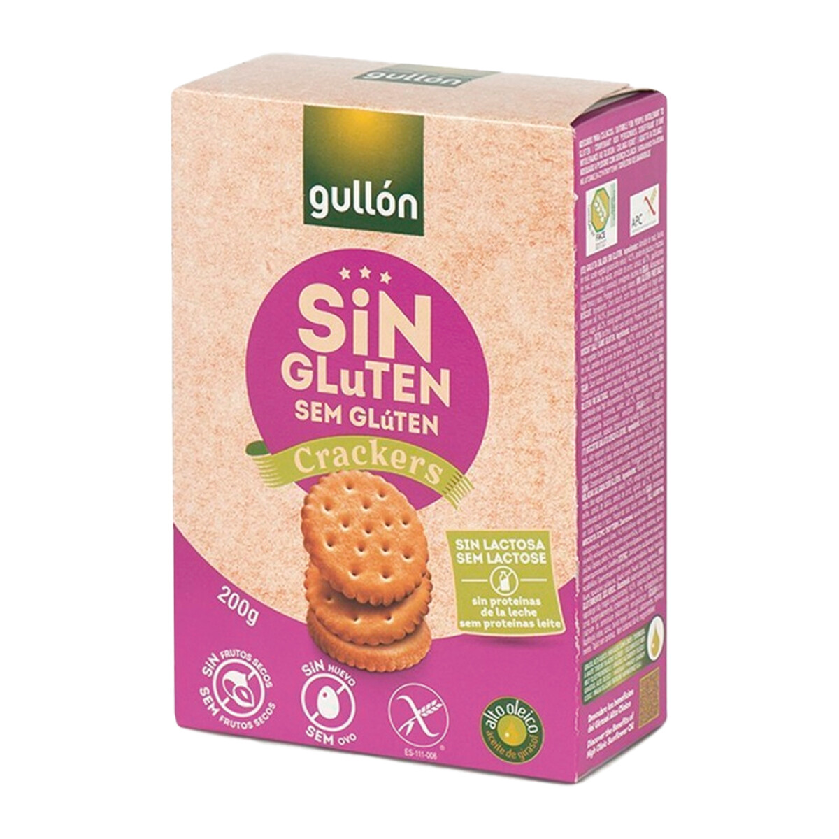 Crackers Sin Gluten Gullón 