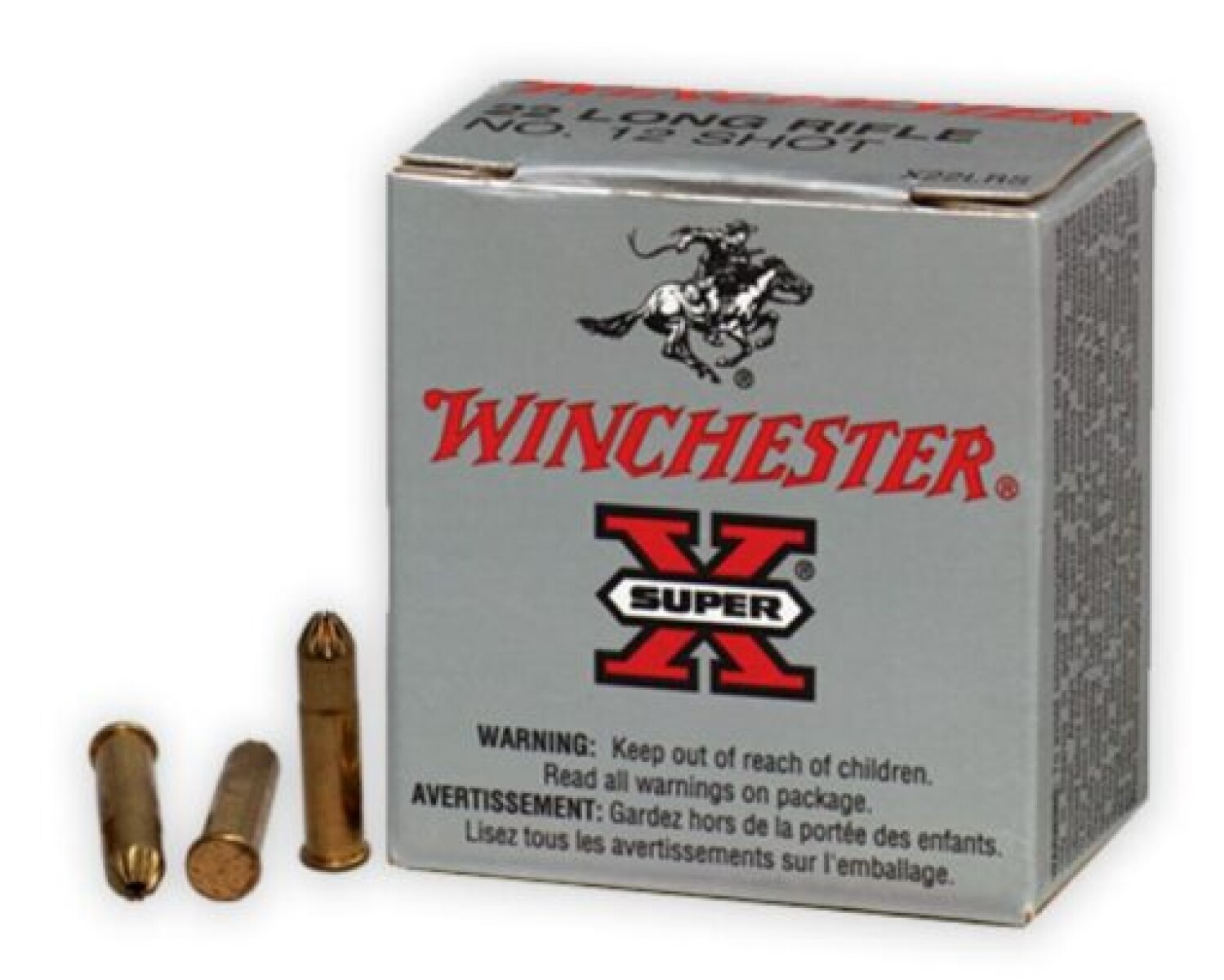 BALA WINCHESTER CAL 22LRS C/MUNICION X22LRS 