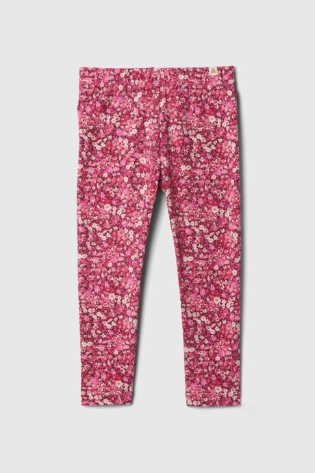 Calza Estampada Toddler Niña Pink Floral