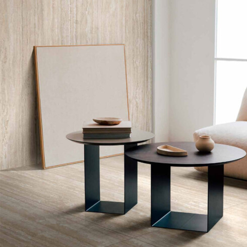 PORCELANATO TRAVERTINO BEIGE RECTIFICADO MATE 75X150 GAMAS DE BEIGE