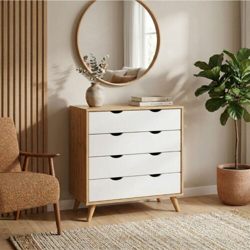 Comoda 4 Cajones - Linea Dublin Comoda 4 Cajones - Linea Dublin