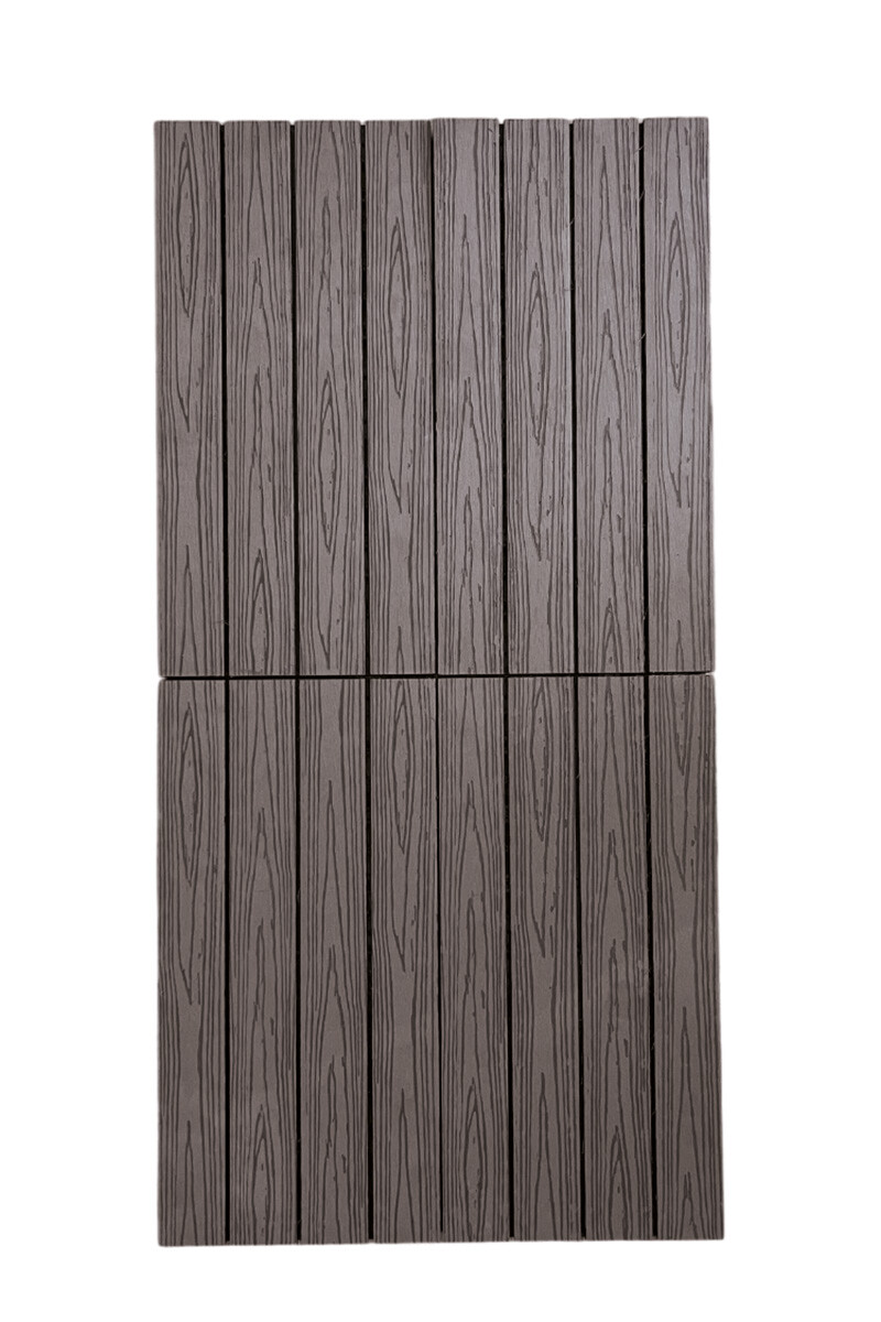 EASY DECK D303 BALDOSA EASY DECK WPC D303-I-Z COFFE 600X300X22MM